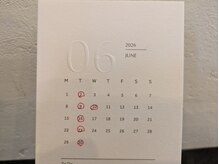 パニ(Pani)の雰囲気（6月カレンダー○定休日　ご来店お待ちしています！！）