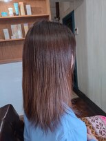 ワイエス(YS)&nbsp;艶髪ナチュラルストレート×ショコラブラウン