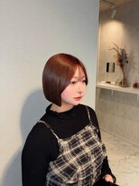 ハル(HAL) ウォームブラウン×ボブカット