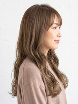 と和 巣鴨&nbsp;秋の透明感カラー×ワンレングスゆる巻きロング