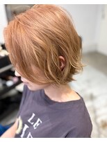 カイ(KAY)&nbsp;【レイヤーショート×ブリーチダブルカラー】
