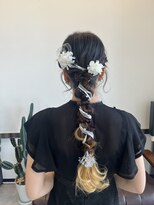 ルシエル(Luxiel)&nbsp;78. ヘアアレンジセット/大人上品アップヘア/グレージュ
