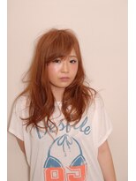 ヘアスペース ロケット(hair space Rocket)&nbsp;こなれオレンジアッシュ