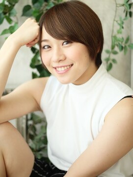 と和×美髪クリニック 巣鴨店 大人ヘア「大人感×ヌケ感」ミセスショートボブ　巣鴨店