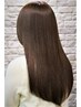 艶感ＵＰ☆髪質改善☆輝髪+カット+リタッチカラー￥18700