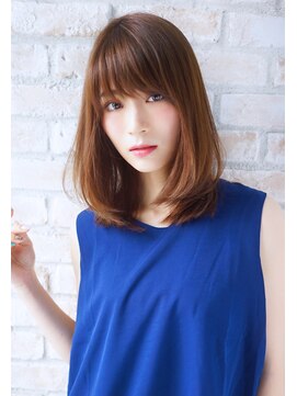 ボニークチュール(BONNY COUTURE) 40代におススメ!厚めバング・前髪・セミロングスタイル・神戸