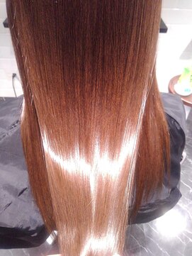 エイモアヘアサロン(A more hair salon) 【縮毛矯正】+【ダメージ補修トリートメント】