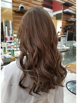 ヌードカラー(NUDE COLOR) 【NUDE COLOR】ハイライトグラデーションベージュ