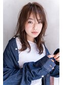 ACE 横浜 シースルーバング×ウェットスタイリング
