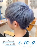 エマヘアデザイン(e.m.a Hair design) コバルトブルー