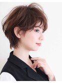 『PD神戸』【海口裕】大人可愛い☆ナチュラルショートスタイル☆