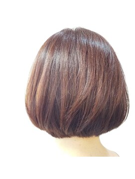 リスブラン(Lys blanc) ウォームカラーボブ