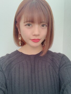 ヘアープラスヘッドスパ エン(Hair + Head spa en) 前下がりボブ