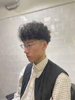 メリケンバーバーショップ フクオカ(MERICAN BARBERSHOP FUK)&nbsp;カーリーパーマ