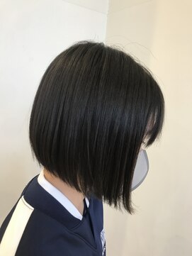 ジップ 緑店(zip) 艶髪ショートボブ×20代モテ可愛い