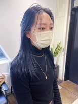 ジゼル(GiseL)&nbsp;ブルーラベンダー♪ダブルカラー/ブリーチ/ハイトーン/髪質改善