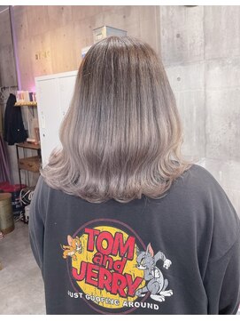 ミラク 町田(MIRAC) 【MIRAC町田店河原崎】ホワイトグレージュグラデーションカラー