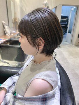 シェル 国分寺(shell) ダークグレーカラー☆大人コンパクトショート