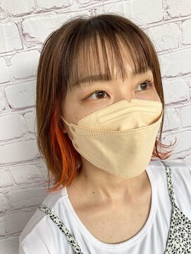 キーマン(KEYMAN) ☆オレンジ☆イヤリングカラー