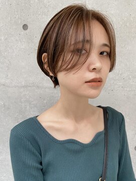 モリオ フロム ロンドン 大宮2号店(morio from London) 【なかじま ひびき】ハイライト ハンサムショート