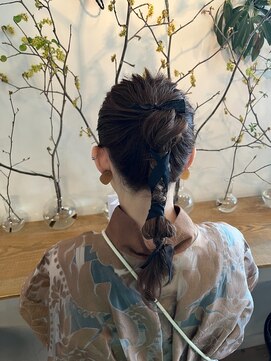 ルフレ 新宿本店1st(Reflet) ヘアアレンジ#新宿髪質改善ブリーチハイトーンエクステ韓国