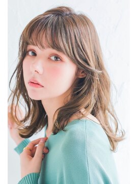 リトル 八戸(little) ラフでキュートなセミロングヘア