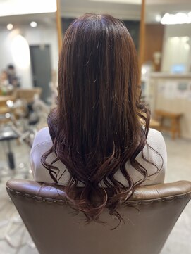 フツーロ 栄(FUTURO) コテ巻き　エクステ　プルエクステ　グラデーション