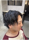 スパイラルパーマ