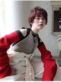 《TRENCH おつじ》ショートヘア レッドブラウン