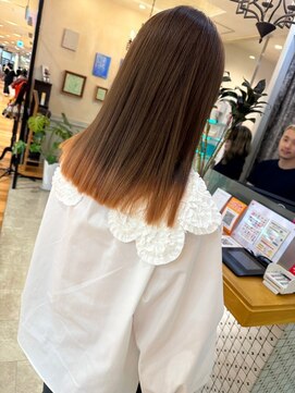 シャンプーボーイ セントラル 博多(SHAMPOO BOY central) 裾カラー