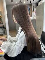 ヘリム(HELIM)&nbsp;【石川尚之】さらツヤ/ロングレイヤー/ベージュ