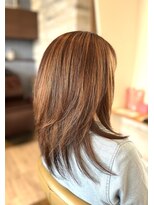 ロア(LOA)&nbsp;ロングレイヤーのハイライトカラー