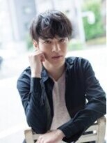 フラミューム 藤沢(flammeum)&nbsp;無造作黒髪パーマ【藤沢/藤沢駅】