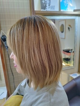 トモスボーテ(TOMOS BEAUTE)の写真/【駐車場有/南郷7丁目】大人のお洒落髪は赤み抑えて透明感を引き立てる“エドルカラー”がおすすめ♪