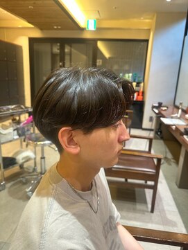 インアンドヤング(in&yang) ニュアンスパーマ/センターパート