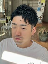 ライラ(Lyla)&nbsp;重野guest Style ワンカールパーマかきあげリバースショート