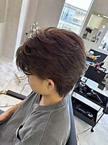 ブルーオーシャン 大牟田店(BlueOcean)&nbsp;レイヤーセンターパート赤みブラウン韓国風