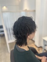 エルベ  茨大前店(elve)&nbsp;ウルフスタイル × くるくるパーマ