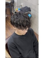 メルシー トータル ブランディング サロン(merci TOTAL BRANDING SALON) メンズマッシュ　ツイストスパイラルパーマ