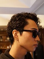 ダウバーバーショップ 表参道(DAU BARBER SHOP)&nbsp;個性派パーマ　理容室　バーバー　Barber　メンズハードパーマ