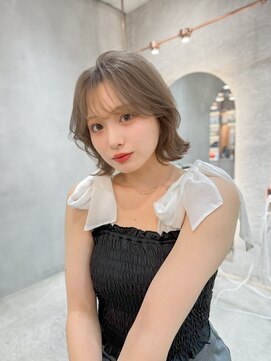 ロンド エスポワール 錦糸町(Lond espoir) 武井/小顔似合わせカット/ウェーブミディアム/メディアルカラー