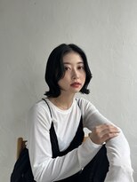 銀座駅/ブリーチなしダブルカラー/酸性ストレート/韓国/韓国ヘア