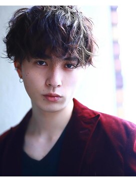 ロッソ ヘアアンドスパ 草加店(Rosso Hair&SPA) 爽やかメンズパーマスタイル