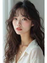 コノア スパーク(Conoah spark)&nbsp;《美髪×ワイドバング》ゆるウェーブで魅せるニュアンスロング