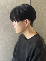 ニアウ 太田店(Niau)&nbsp;メンズナチュラルセンターパート質感重視ニュアンスパーマ