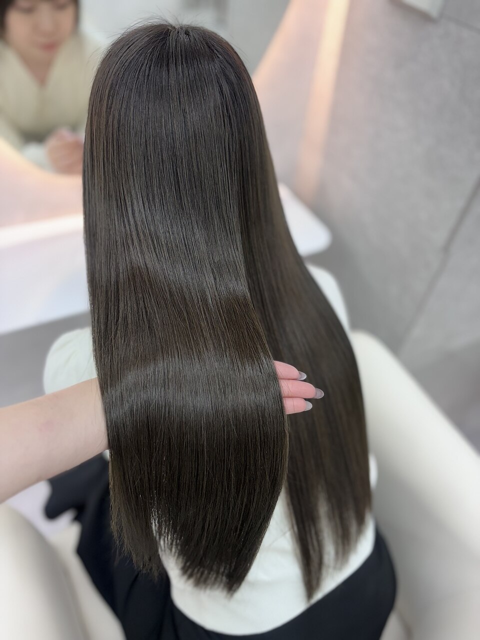 ホワイトグレージュ /チェリーブラウン[髪質改善/ヘアセット