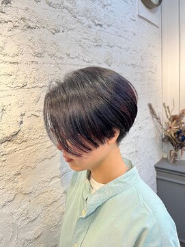 ラム(L'am) ショート/ハンサムショート/カット/高松