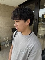 髪屋 紬&nbsp;メンズ/メンズパーマ/メンズカット/波巻きパーマ