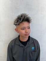 ルースト 西院店(ROOST)&nbsp;金メッシュジェットモヒカン