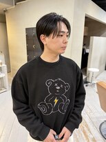 ヘアー アイス ルーチェ(HAIR ICI LUCE)&nbsp;センターパート/韓国ヘア/シースルーバング/大野